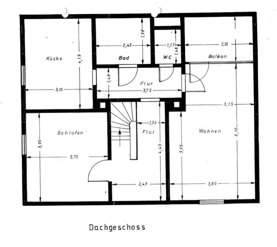 4 Zimmer Wohnung mit 54 m² in Remscheid – Bild 9