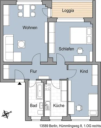 3 Zimmer Wohnung mit 76 m² in Berlin – Bild 8