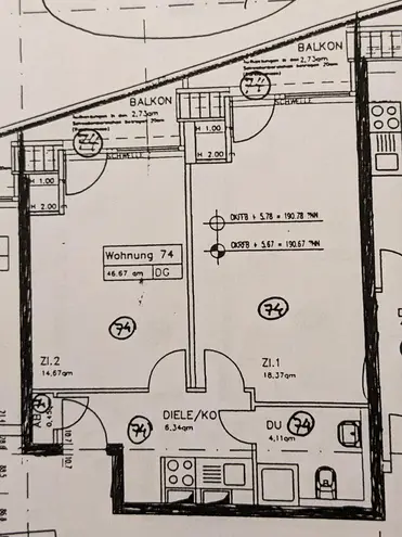 2 Zimmer Wohnung mit 47 m² in Aachen – Bild 9