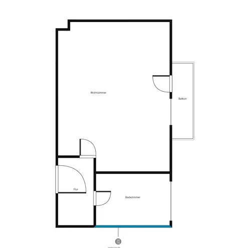 1 Zimmer Wohnung mit 41 m² in München – Bild 8