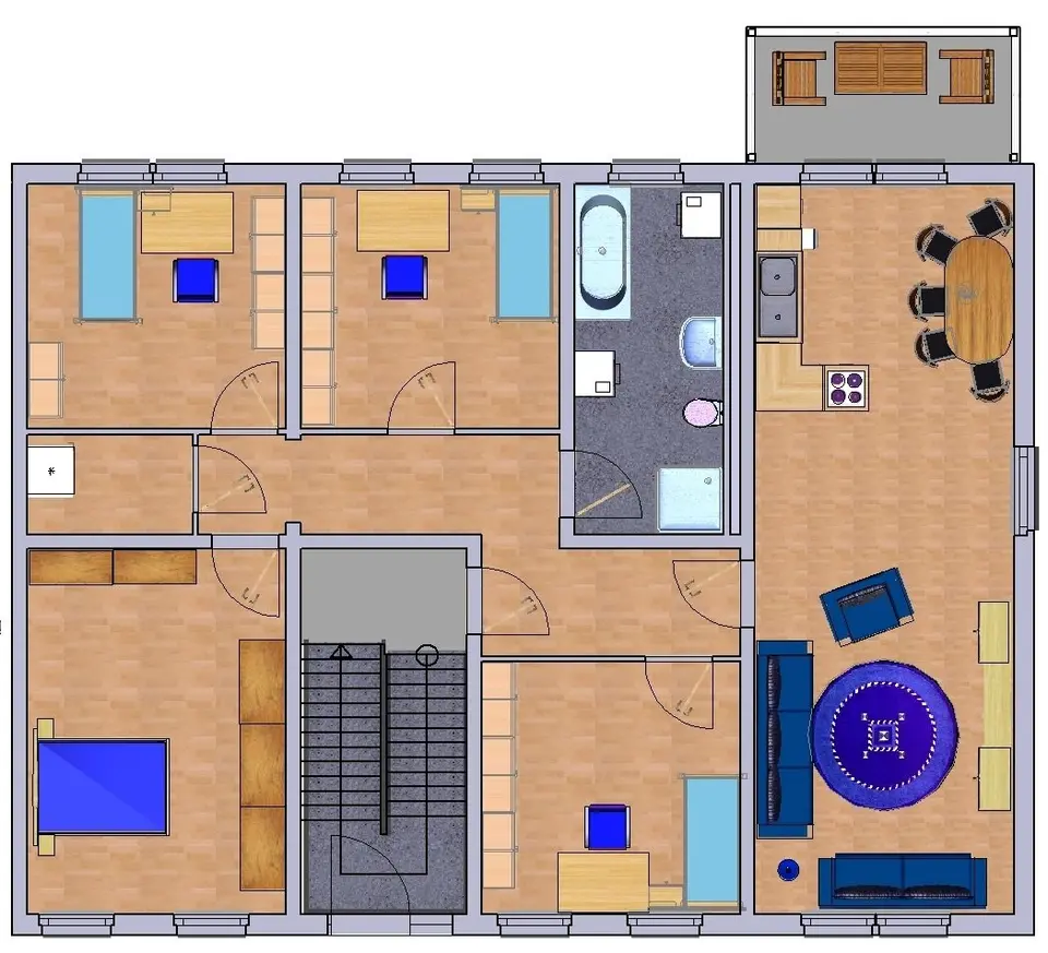 5 Zimmer Wohnung mit 107 m² in Limbach-Oberfrohna – Bild 9