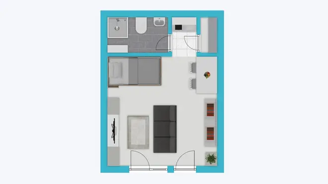 1 Zimmer Wohnung mit 24 m² in Aachen – Bild 9