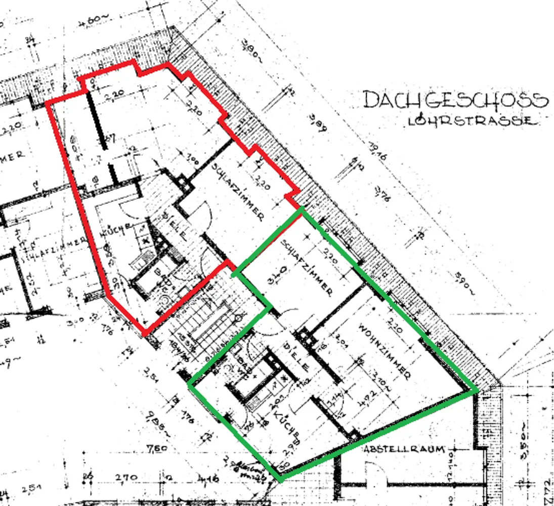 3 Zimmer Wohnung mit 55 m² in Siegen – Bild 2