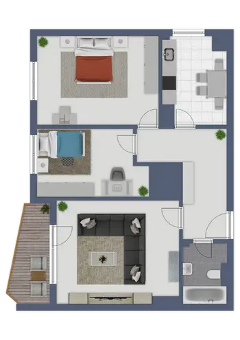 3 Zimmer Wohnung mit 73 m² in Kiel – Bild 9