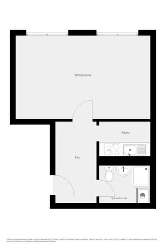 1 Zimmer Wohnung mit 35 m² in Halle (Saale) – Bild 11