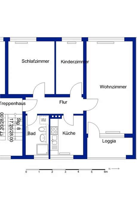 3 Zimmer Wohnung mit 66 m² in Wolfsburg – Bild 4