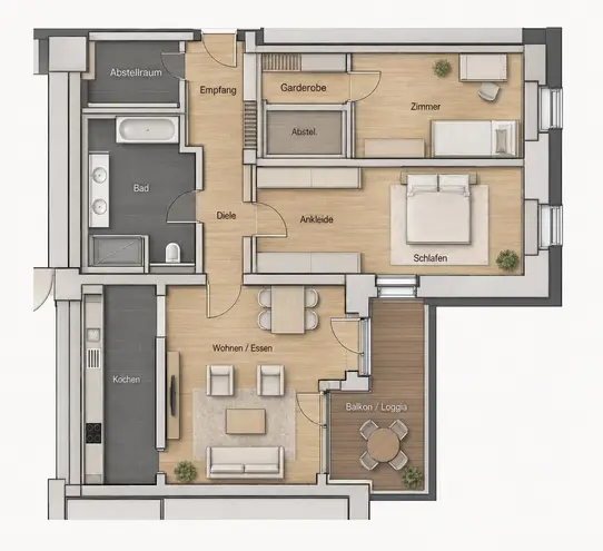 3 Zimmer Wohnung mit 98 m² in Dresden – Bild 10