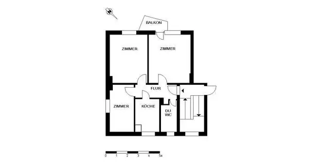 3 Zimmer Wohnung mit 61 m² in Bremen – Bild 3