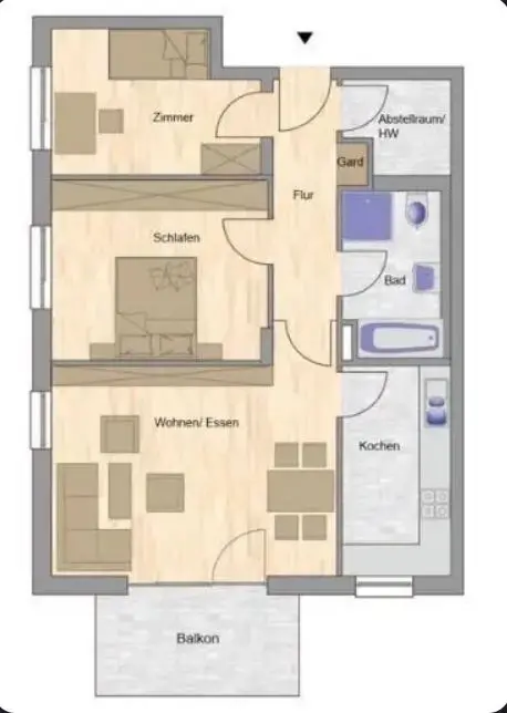 3 Zimmer Wohnung mit 80 m² in Jena – Bild 5