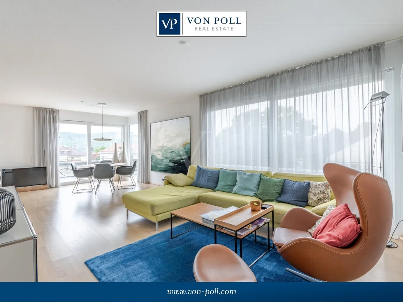 4 Zimmer Wohnung mit 153 m² in Karlsruhe – Bild 1