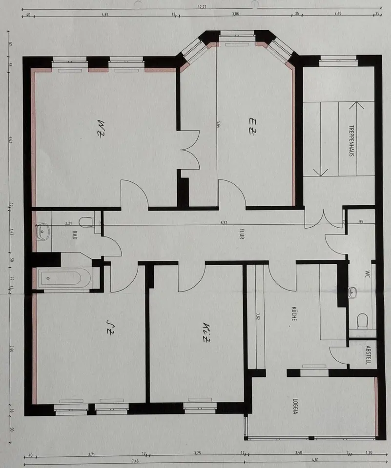 5 Zimmer Wohnung mit 119 m² in Erfurt – Bild 5