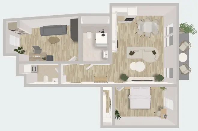 3 Zimmer Wohnung mit 77 m² in Köln – Bild 12