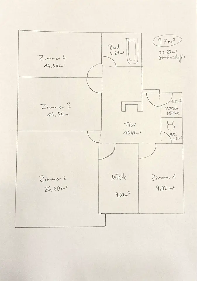 WG-Zimmer mit 14 m² in Cham – Bild 5