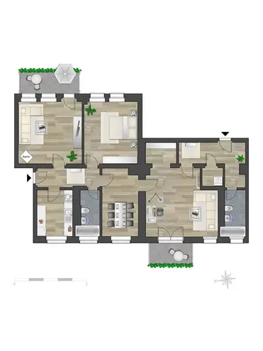 4 Zimmer Wohnung mit 112 m² in Chemnitz – Bild 5