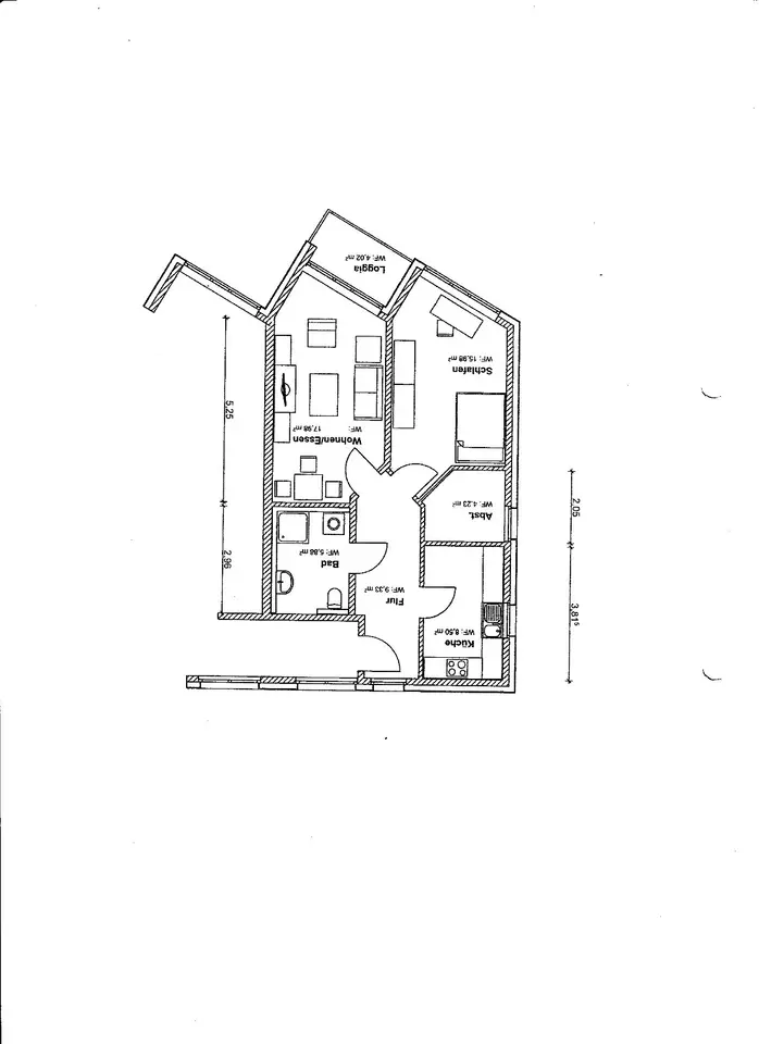 2 Zimmer Wohnung mit 60 m² in Hildesheim – Bild 9