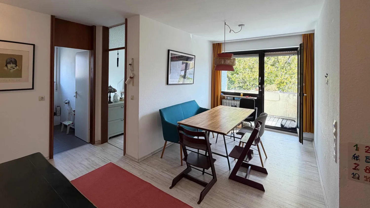 4 Zimmer Wohnung mit 97 m² in Karlsruhe – Bild 1
