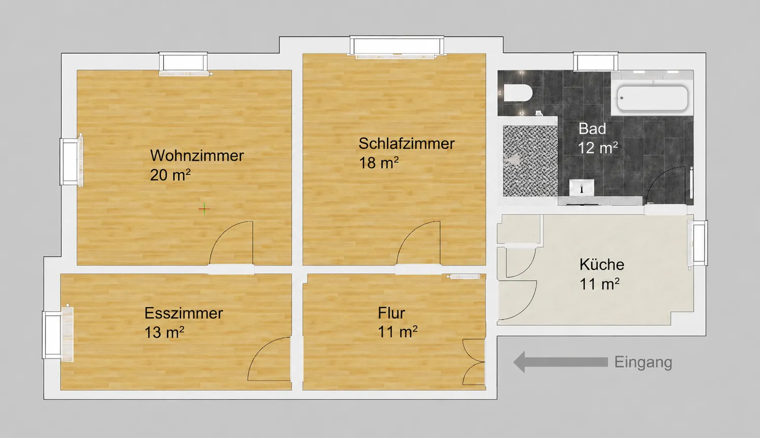 3 Zimmer Wohnung mit 85 m² in Bautzen – Bild 5