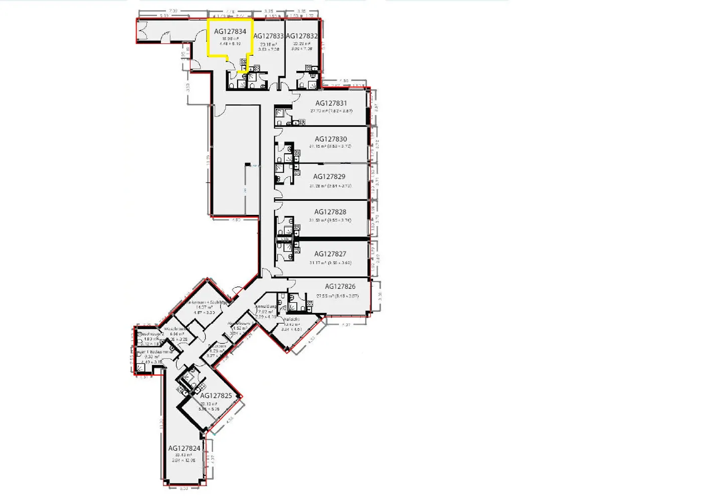 1 Zimmer Wohnung mit 23 m² in Reutlingen – Bild 1