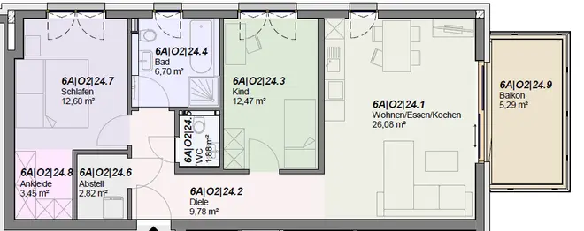 3 Zimmer Wohnung mit 81 m² in Gießen – Bild 6