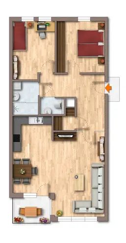 3 Zimmer Wohnung mit 80 m² in Heidelberg – Bild 2