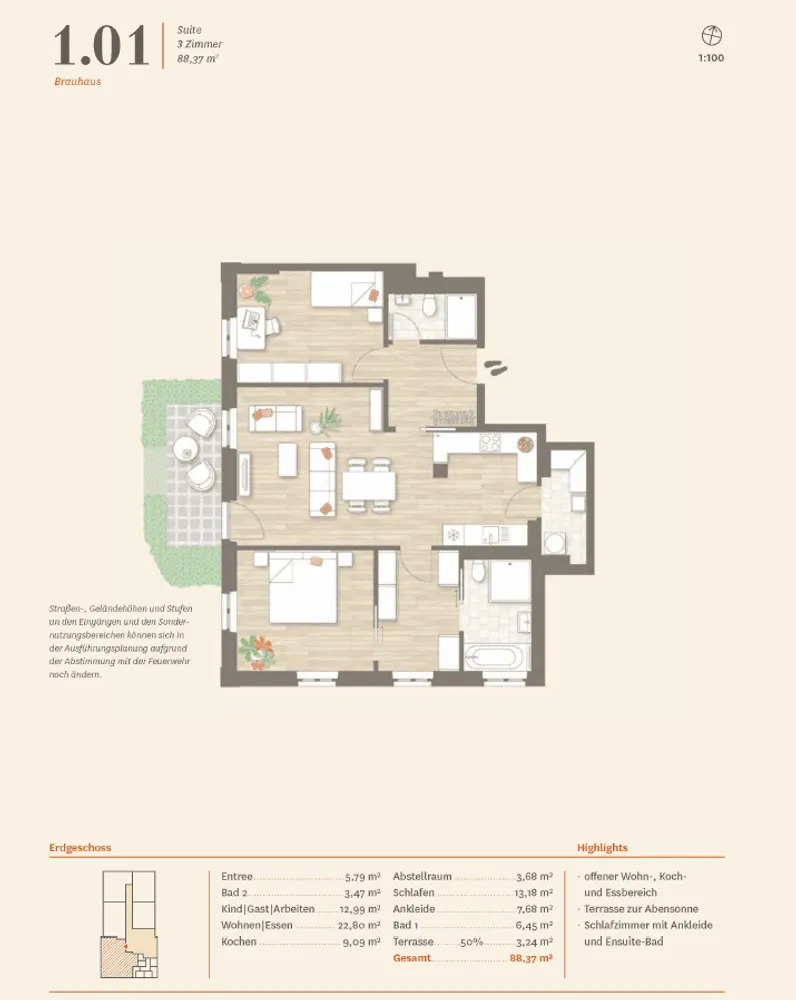 2 Zimmer Wohnung mit 63 m² in Bamberg – Bild 9