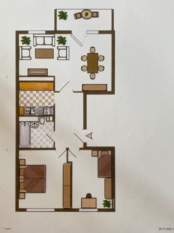 3 Zimmer Wohnung mit 56 m² in Cottbus – Bild 5