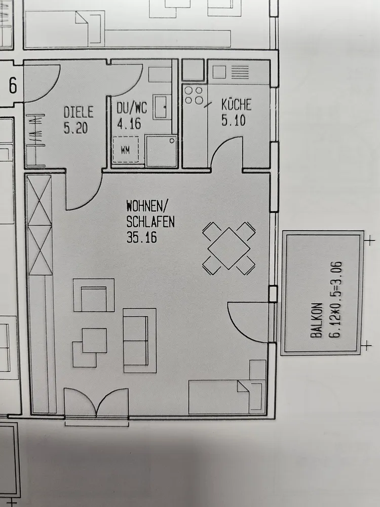 1 Zimmer Wohnung mit 53 m² in Heilbronn – Bild 5