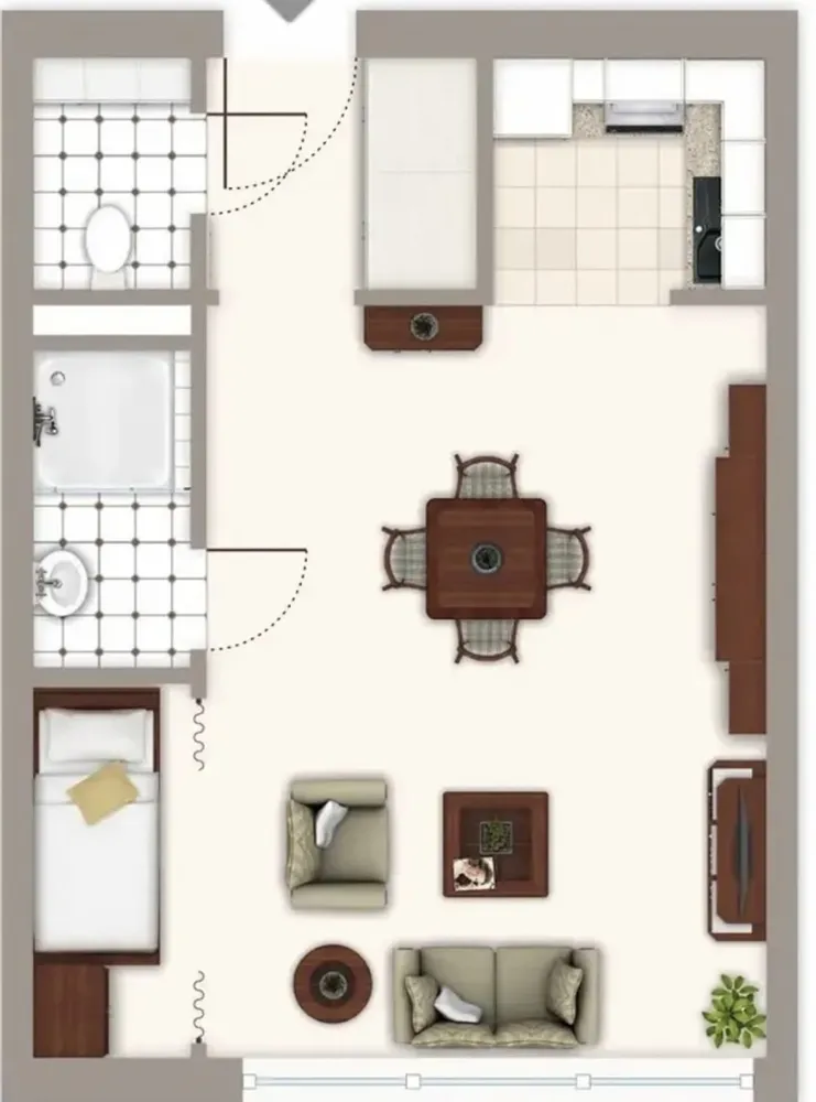 1 Zimmer Wohnung mit 30 m² in Bielefeld – Bild 7