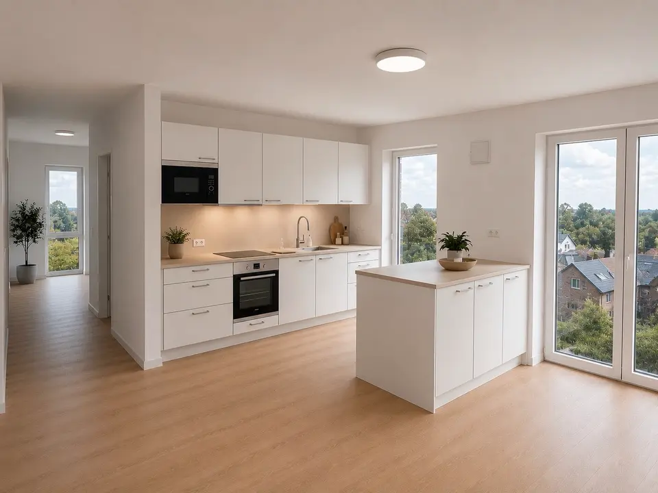 4 Zimmer Wohnung mit 124 m² in Lüneburg – Bild 2