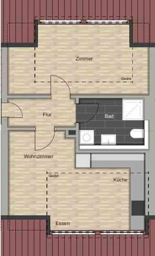 2 Zimmer Wohnung mit 41 m² in Heilbronn – Bild 4