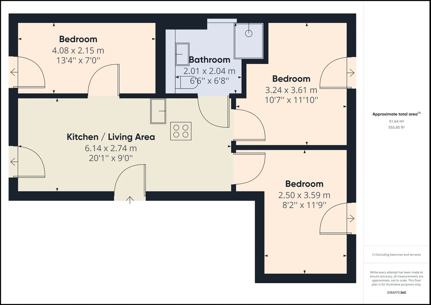 1 Zimmer Wohnung mit 18 m² in Berlin – Bild 6