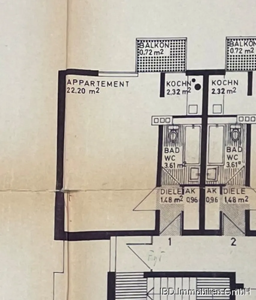 1 Zimmer Wohnung mit 33 m² in Bonn – Bild 11