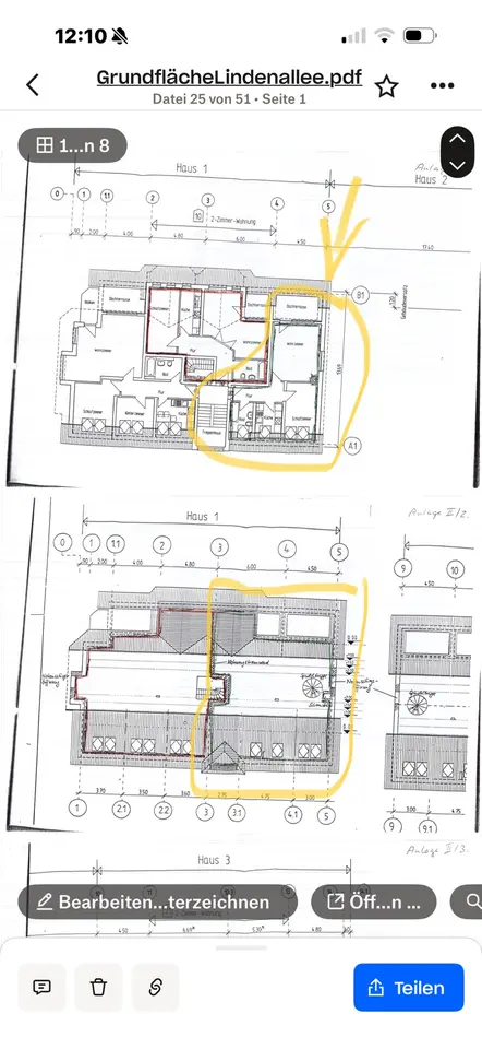 5 Zimmer Wohnung mit 88 m² in Freiberg – Bild 5