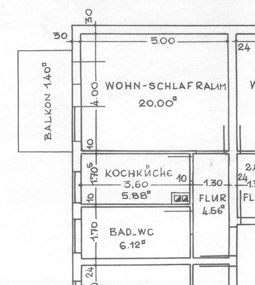 1 Zimmer Wohnung mit 37 m² in Augsburg – Bild 7