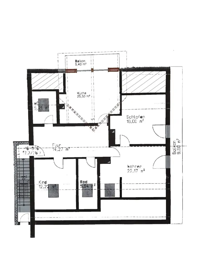 3 Zimmer Wohnung mit 103 m² in Garmisch-Partenkirchen – Bild 6