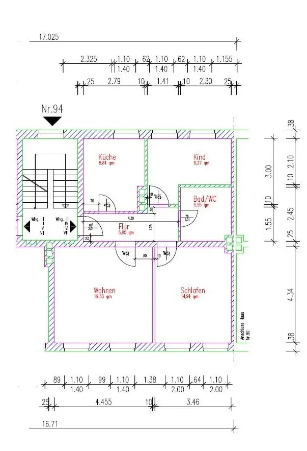 3 Zimmer Wohnung mit 60 m² in Gera – Bild 9