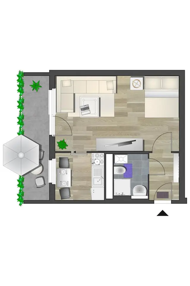 Studio mit 36 m² in Chemnitz – Bild 5