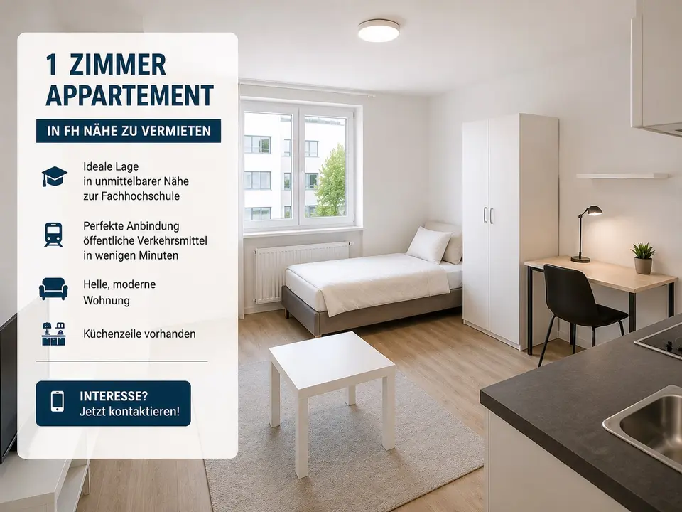 2 Zimmer Wohnung mit 18 m² in Friedrichshafen – Bild 9