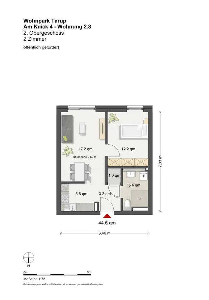 3 Zimmer Wohnung mit 57 m² in Flensburg – Bild 10