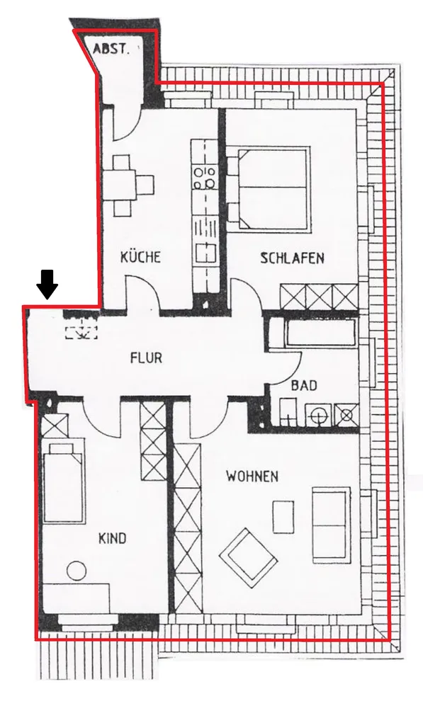 3 Zimmer Wohnung mit 73 m² in Zwickau – Bild 11
