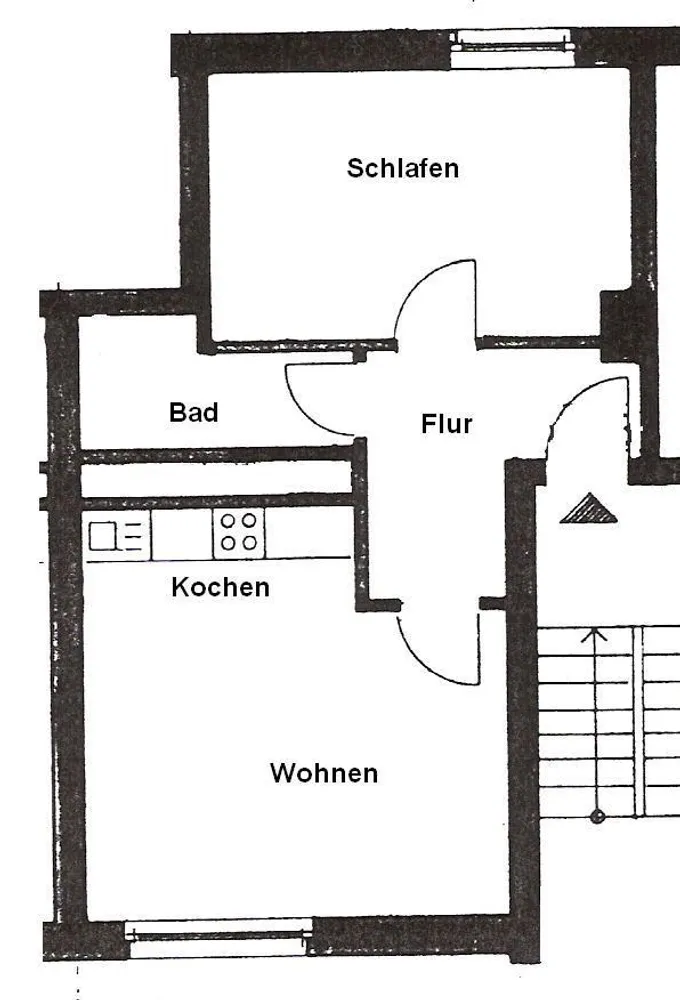 2 Zimmer Wohnung mit 43 m² in Dortmund – Bild 1
