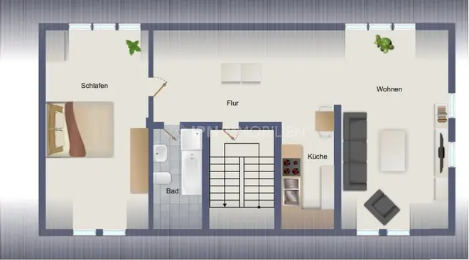2 Zimmer Wohnung mit 105 m² in Rostock – Bild 12