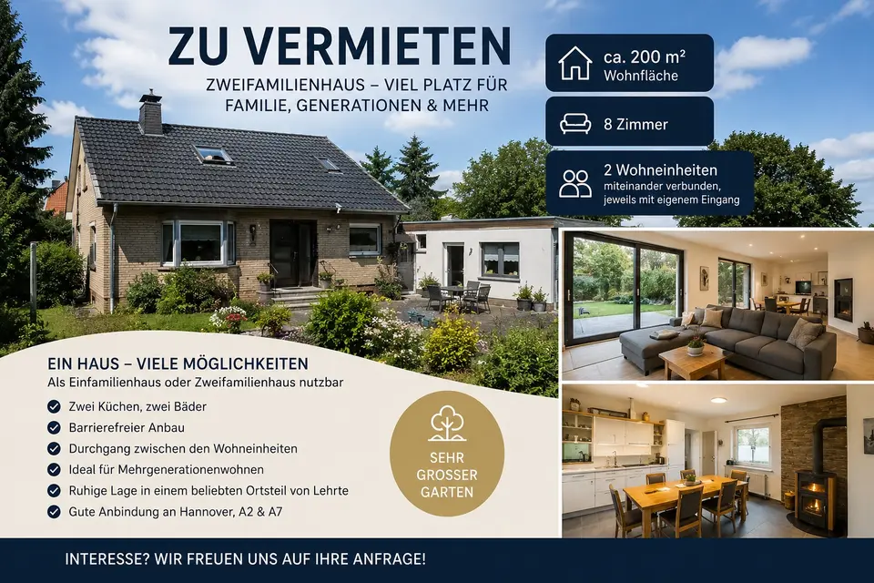 8 Zimmer Wohnung mit 200 m² in Peine – Bild 4