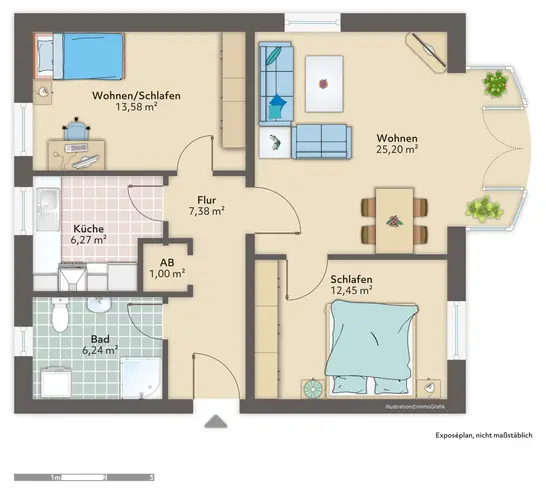3 Zimmer Wohnung mit 72 m² in Bremen – Bild 9