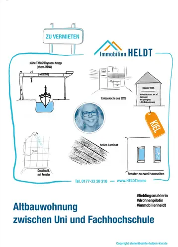 4 Zimmer Wohnung mit 75 m² in Kiel – Bild 12