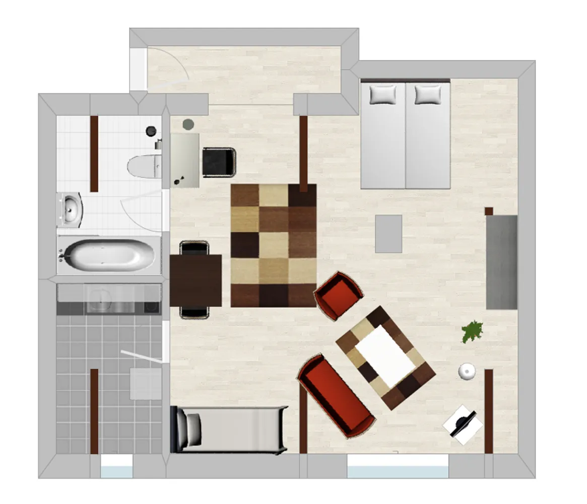 1 Zimmer Wohnung mit 60 m² in Erfurt – Bild 10