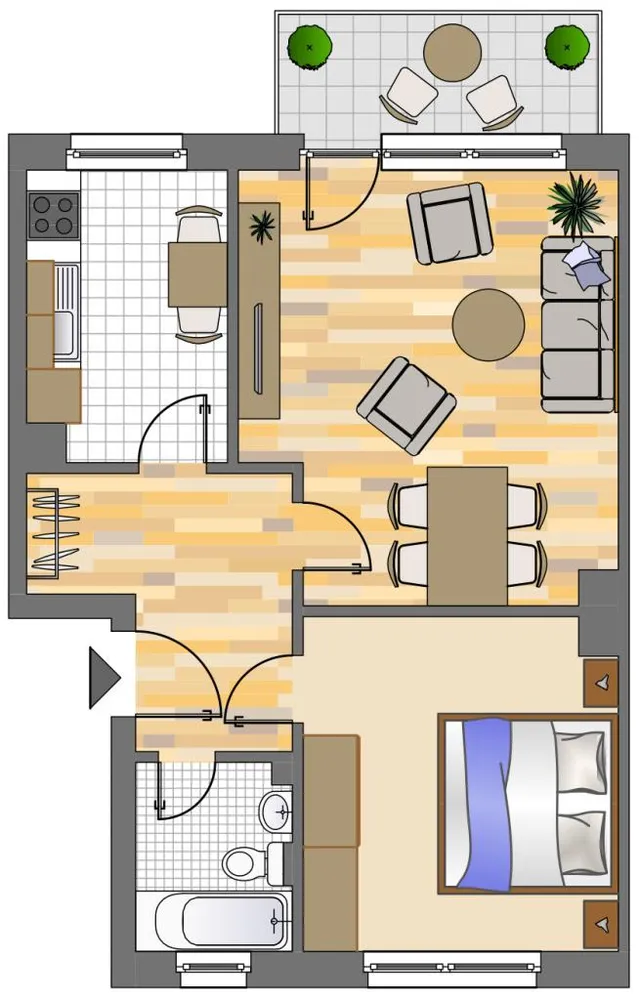 3 Zimmer Wohnung mit 50 m² in Gladbeck – Bild 5