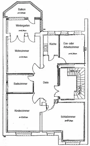 4 Zimmer Wohnung mit 130 m² in Leipzig – Bild 3