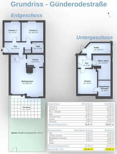 4 Zimmer Wohnung mit 113 m² in München – Bild 3