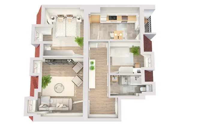 3 Zimmer Wohnung mit 86 m² in Dresden – Bild 2